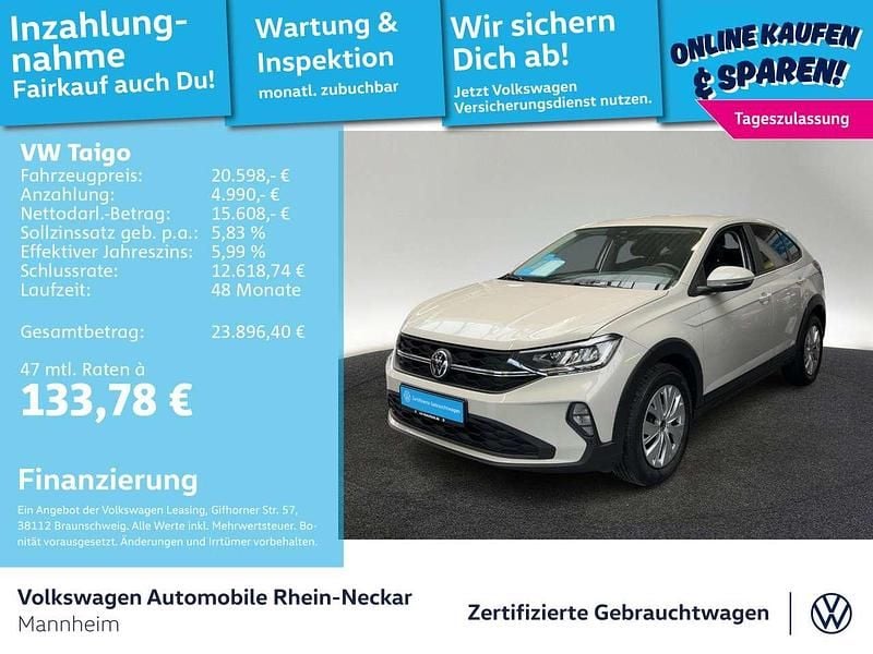 Neu VW Taigo 95 PS (69 kW) 2026 Grau SUV