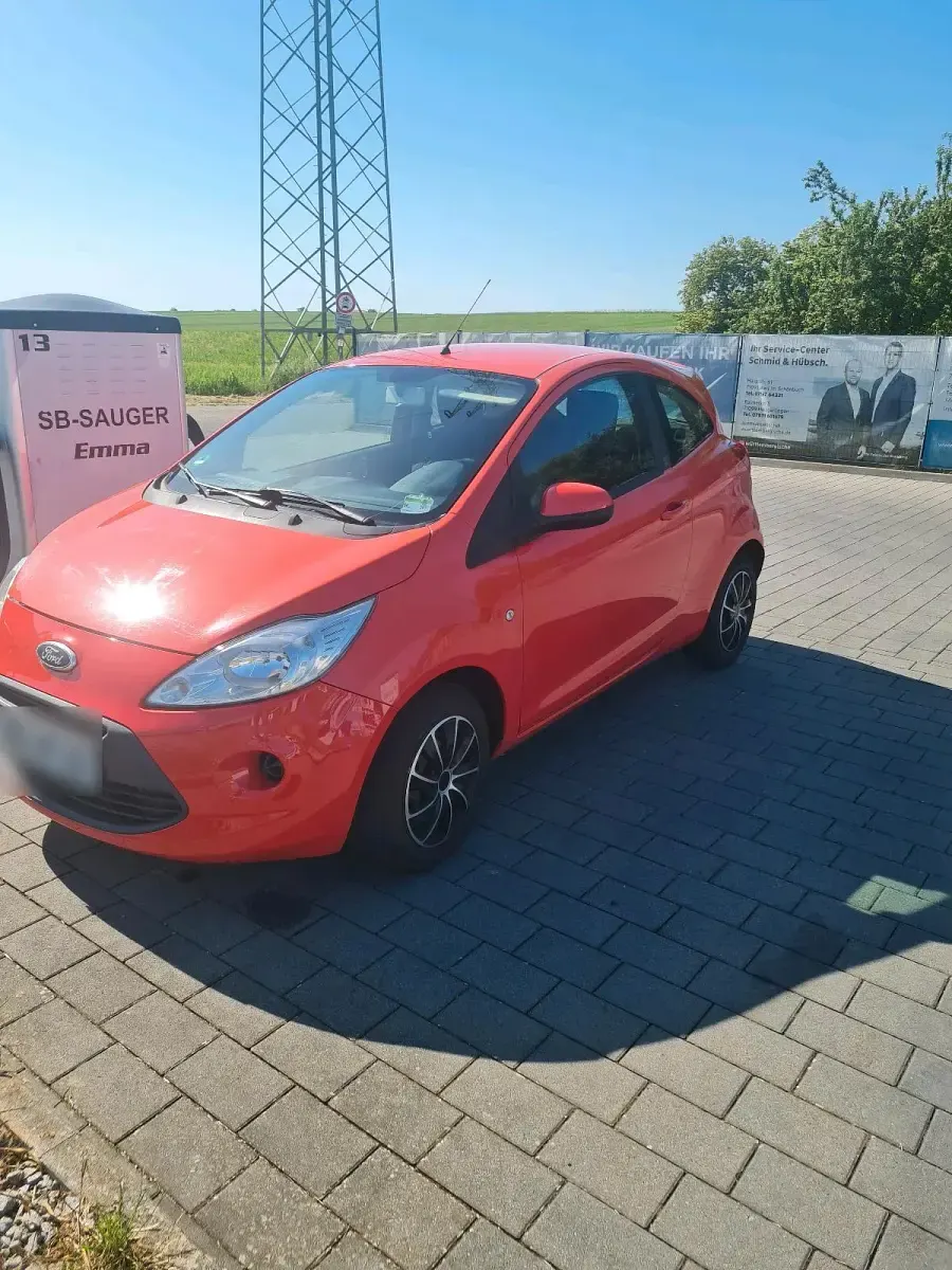 Gebraucht Ford Ka 69 PS (50 kW) 2010 Rot Kleinwagen