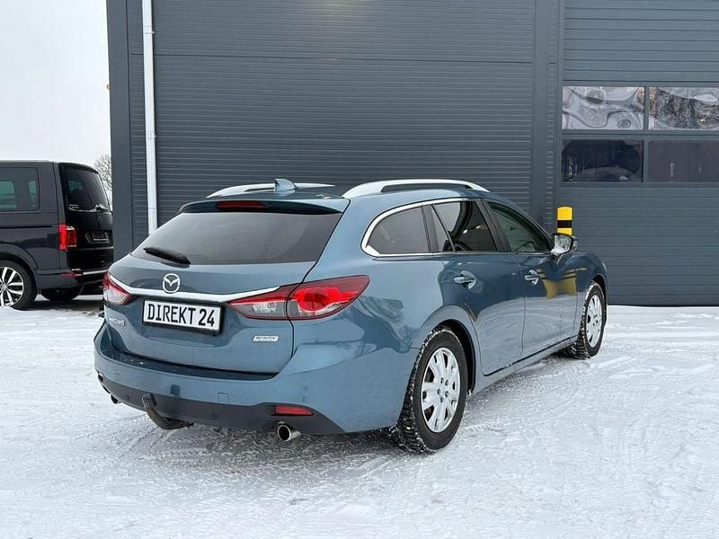 Gebraucht Mazda 6 Center-Line 150 PS (110 kW) 2014 Blau Kombi