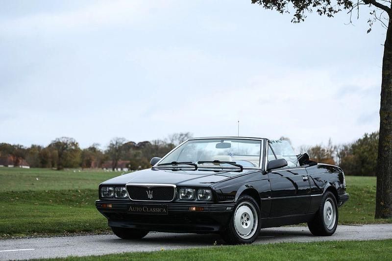 Gebraucht Maserati Biturbo 224 PS (164 kW) 1989 Schwarz Cabrio
