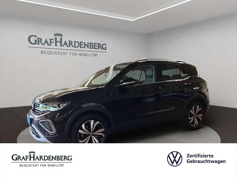 Schwarz Gebraucht 2024 VW T-Cross Style SUV | 24.333 € (Fairer Preis) - Bild 1/4