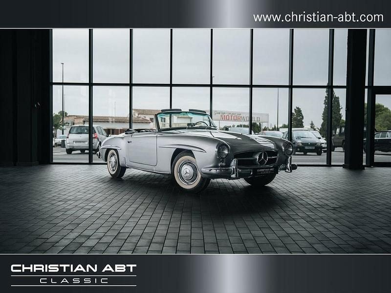Silber Gebraucht 1957 Mercedes 190 Cabrio | 134.900 € - Bild 1/4