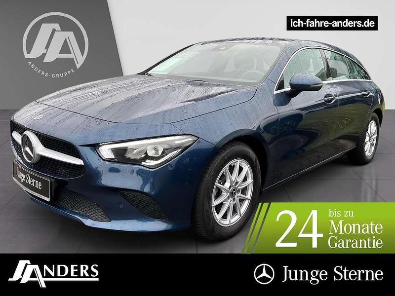 Denimblau Gebraucht 2022 Mercedes CLA180 Shooting Brake Kombi | 22.694 € (Guter Preis) - Bild 1/3