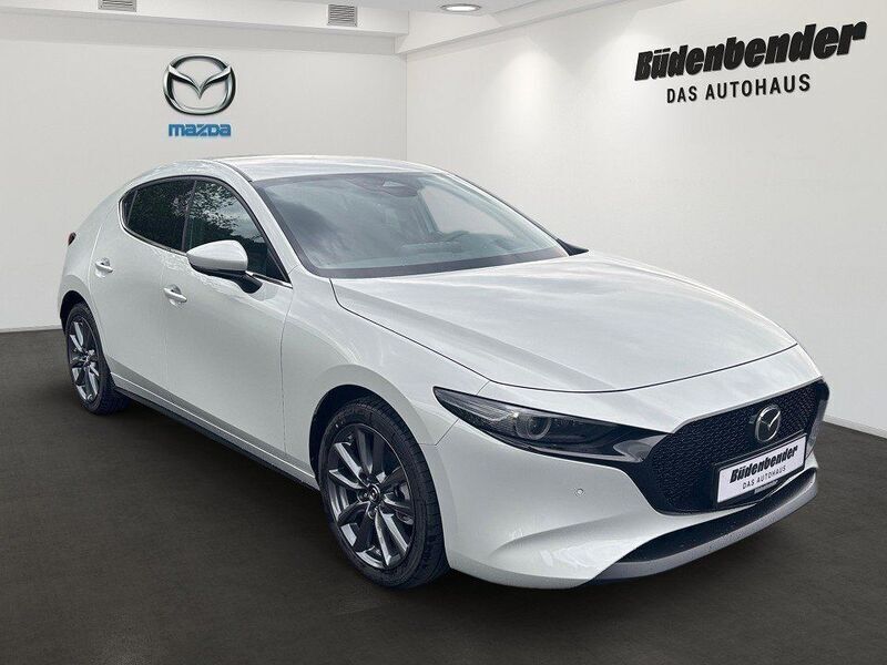 Neu Mazda 3 Exclusive-Line 140 PS (102 kW) 2025 Weiß Limousine