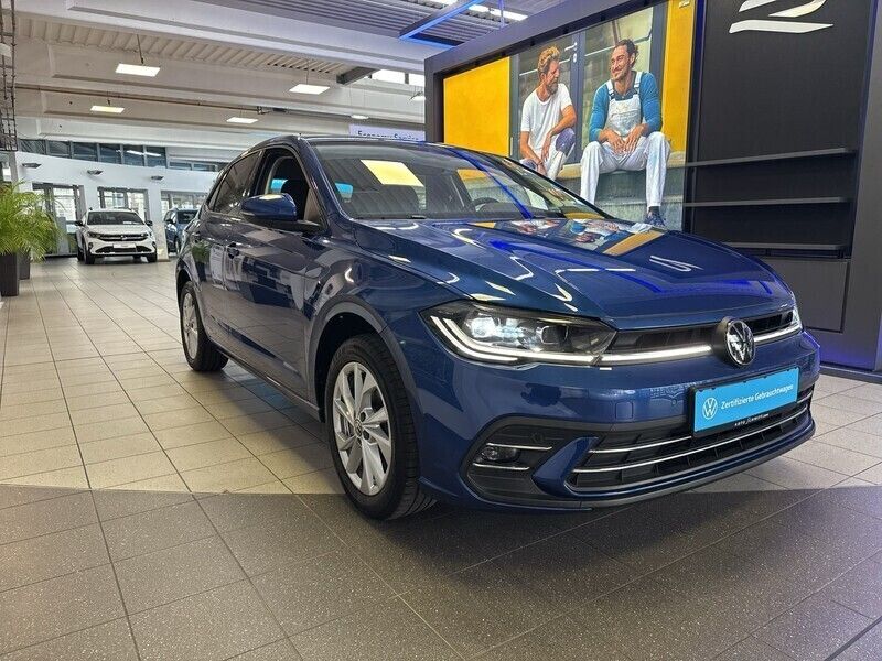 Gebraucht VW Polo Style 95 PS (69 kW) 2022 Blau Limousine