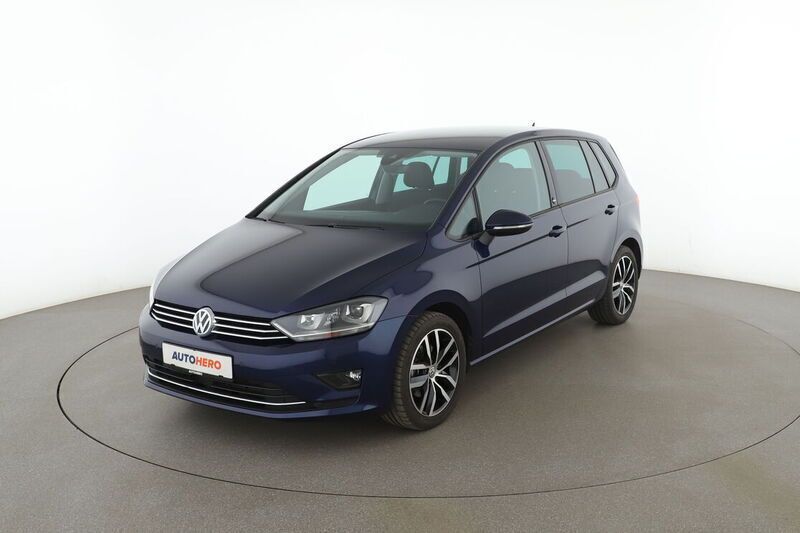 Blau Gebraucht 2017 VW Golf Sportsvan Sound Van / Kleinbus | 15.020 € (Superpreis) - Bild 1/4