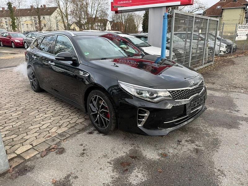 Gebraucht Kia Optima GT 245 PS (180 kW) 2017 Schwarz Kombi