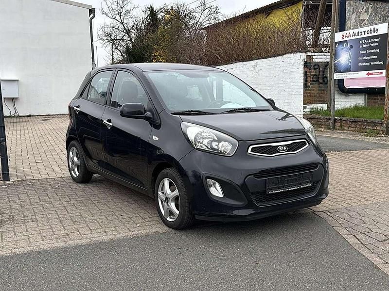 Gebraucht Kia Picanto Edition 7 69 PS (50 kW) 2012 Galaxyschwarz met. Kleinwagen
