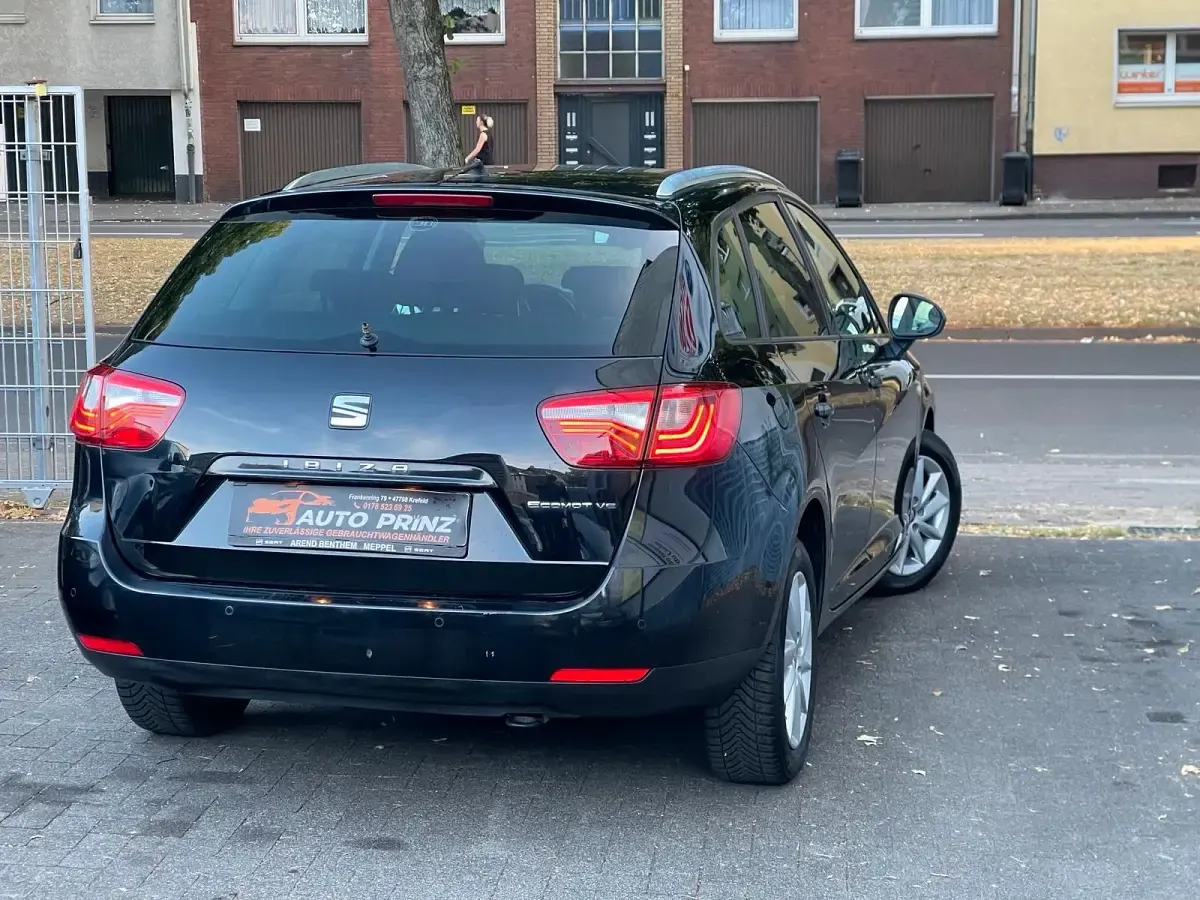 Gebraucht Seat Ibiza Reference 70 PS (51 kW) 2014 Schwarz Limousine
