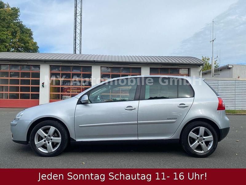 Gebraucht VW Golf V United 122 PS (89 kW) 2008 Silber Limousine
