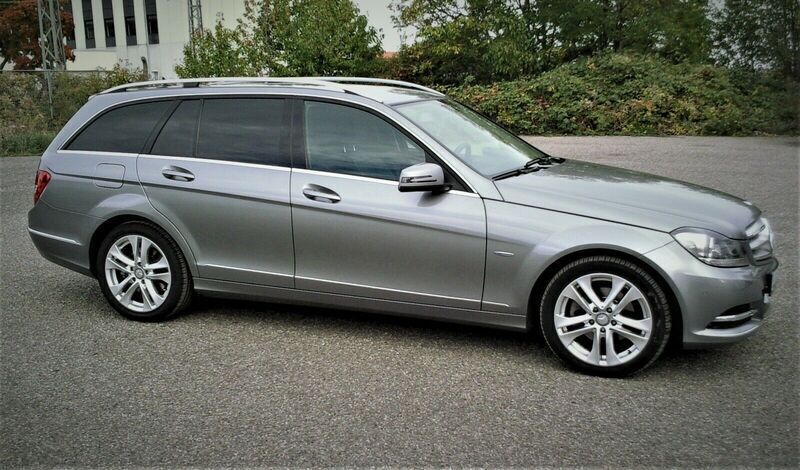 Grau metallic Gebraucht 2011 Mercedes C250 Kombi | 17.800 € (Teuer) - Bild 1/4