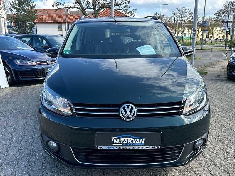 Gebraucht VW Touran Match 150 PS (110 kW) 2012 Grün Van / Kleinbus