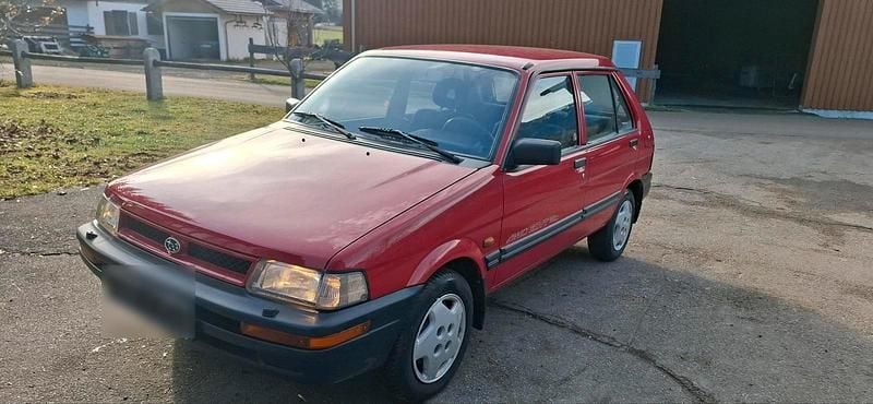 Gebraucht Subaru Justy 75 PS (55 kW) 1994 Rot Kleinwagen