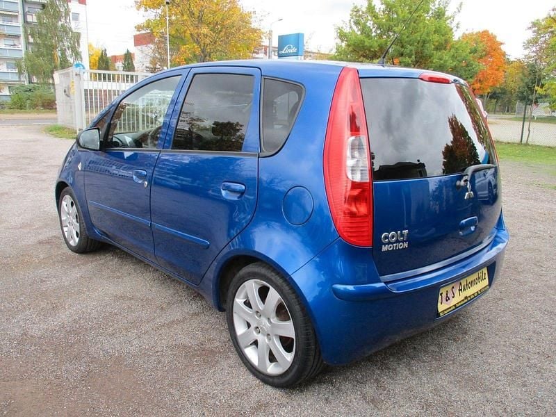 Gebraucht Mitsubishi Colt Motion 75 PS (55 kW) 2006 Blau Kleinwagen