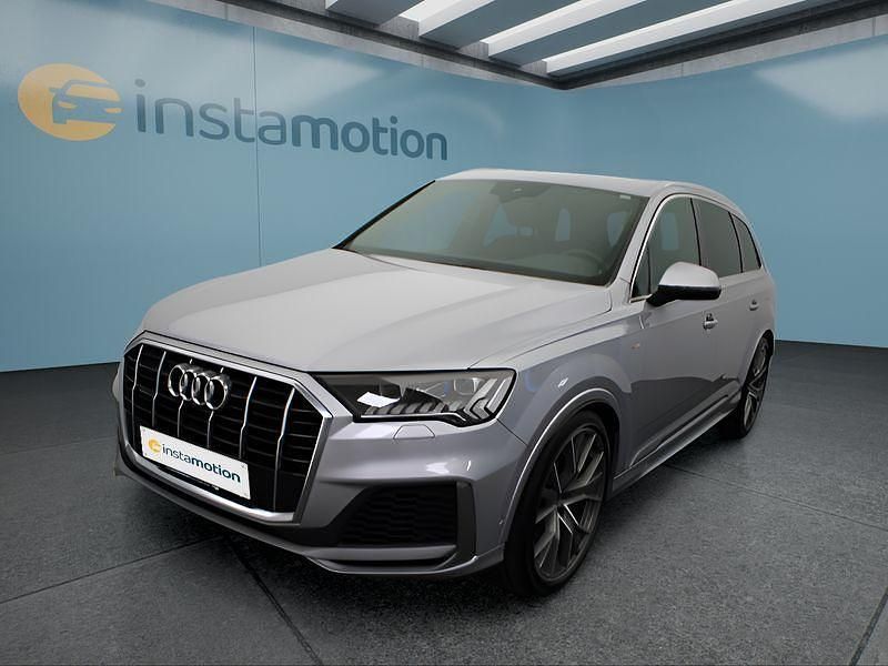 Silber Gebraucht 2021 Audi Q7 SUV | 51.949 € (Fairer Preis) - Bild 1/4