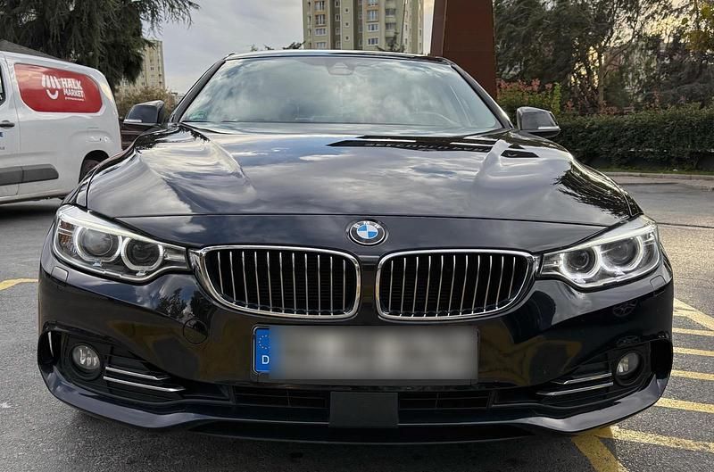Schwarz Gebraucht 2015 BMW 430 Gran Coupé Luxury Line Coupé | 19.999 € (Fairer Preis) - Bild 1/4