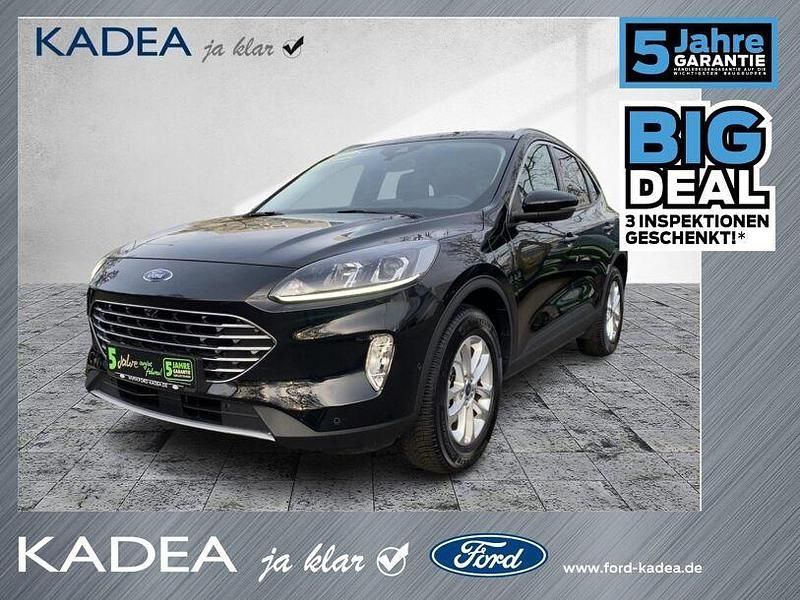 Obsidianschwarz metallic Gebraucht 2022 Ford Kuga Titanium SUV | 23.980 € (Guter Preis) - Bild 1/4