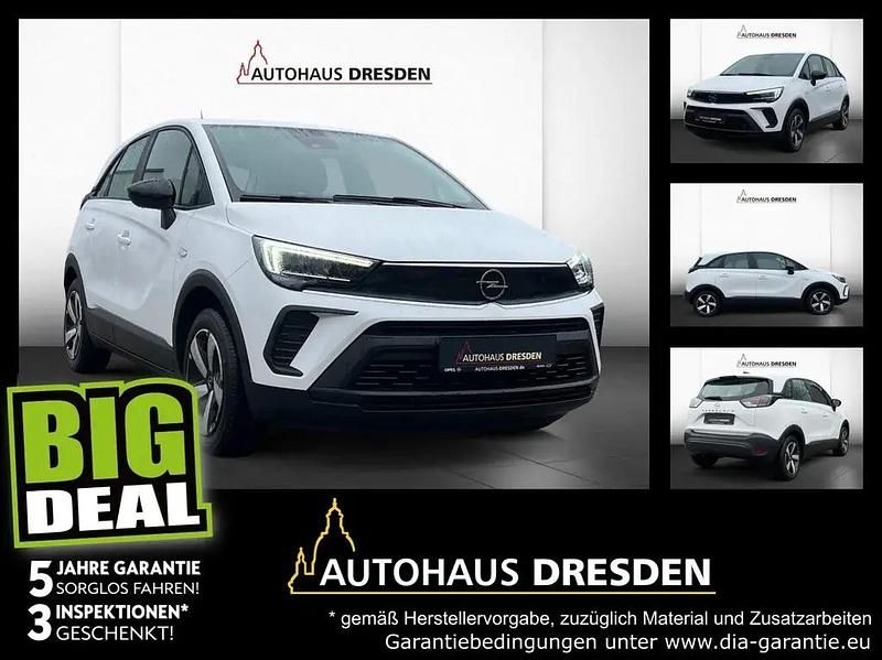 Jade weiss (metallic) Gebraucht 2021 Opel Crossland Edition SUV | 12.850 € (Guter Preis) - Bild 1/4