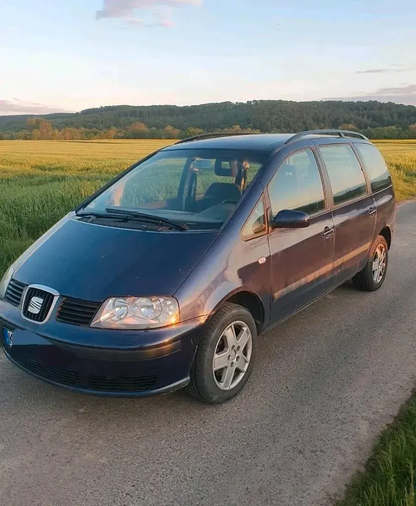 Gebraucht Seat Alhambra 116 PS (85 kW) 2003 Blau Van / Kleinbus