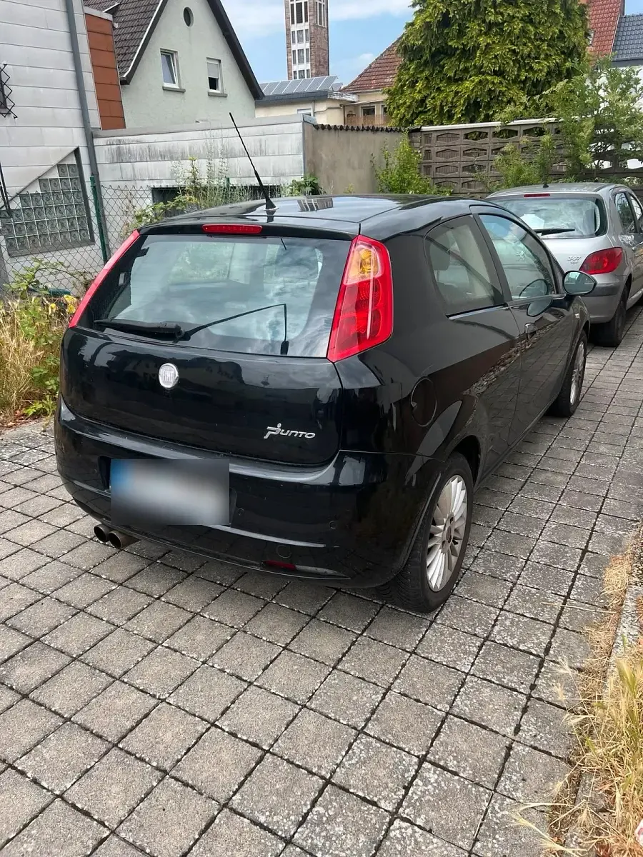 Gebraucht Fiat Grande Punto 120 PS (88 kW) 2009 Schwarz Kleinwagen