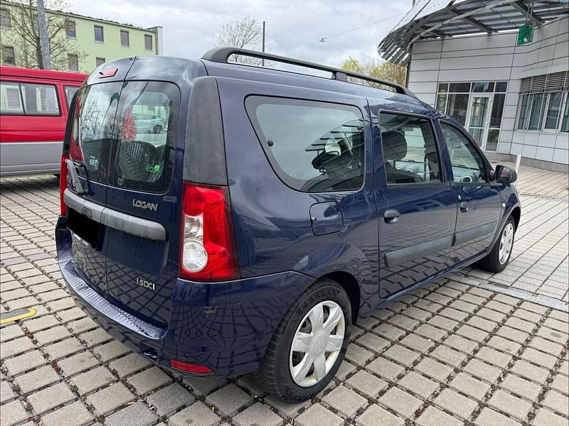 Gebraucht Dacia Logan MCV Ambiance 88 PS (64 kW) 2012 Blau Kombi
