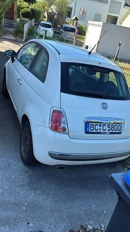 Gebraucht Fiat 500 Pop 69 PS (50 kW) 2009 Weiß Cabrio