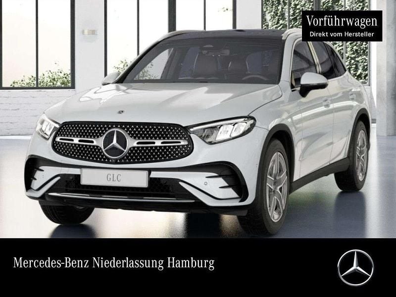 Manufaktur opalithweiß bright Gebraucht 2025 Mercedes GLC220 AMG SUV | 57.500 € (Fairer Preis) - Bild 1/4