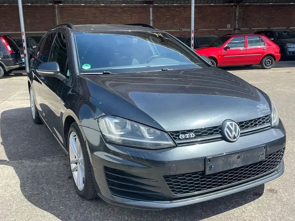 Gebraucht VW Golf VII GTD 184 PS (135 kW) 2016 Grau Kombi