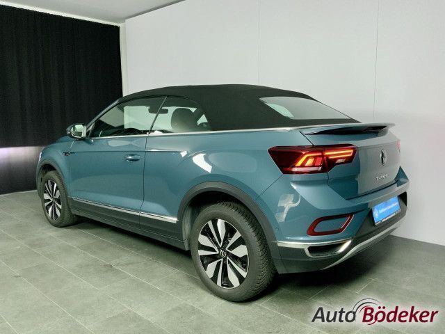Gebraucht VW T-Roc Cabriolet Move 150 PS (110 kW) 2024 Petroleum blue Cabrio