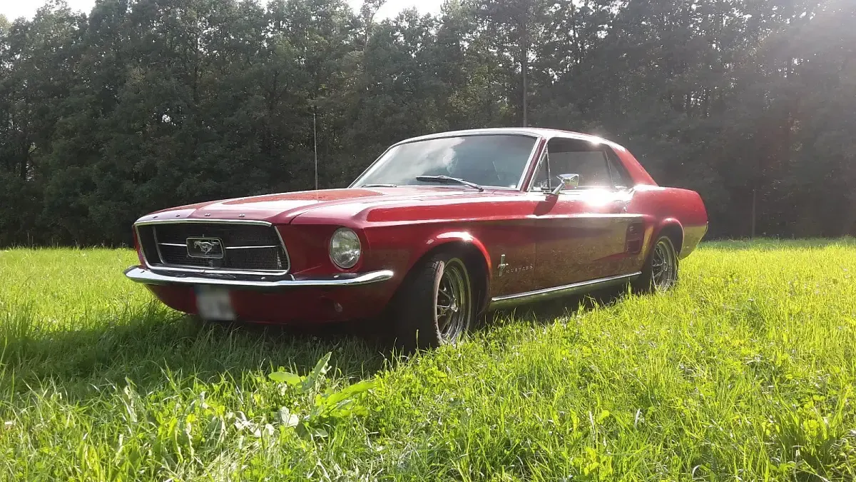Gebraucht Ford V8 195 PS (143 kW) 1967 Rot Coupé