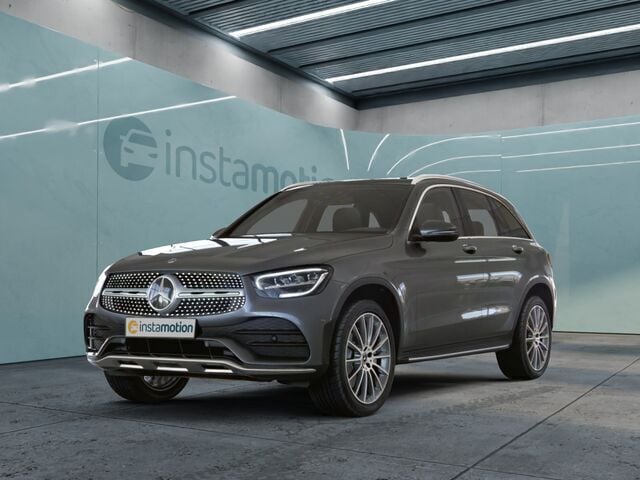 Grau Gebraucht 2021 Mercedes GLC300e AMG SUV | 36.503 € (Etwas zu teuer) - Bild 1/2