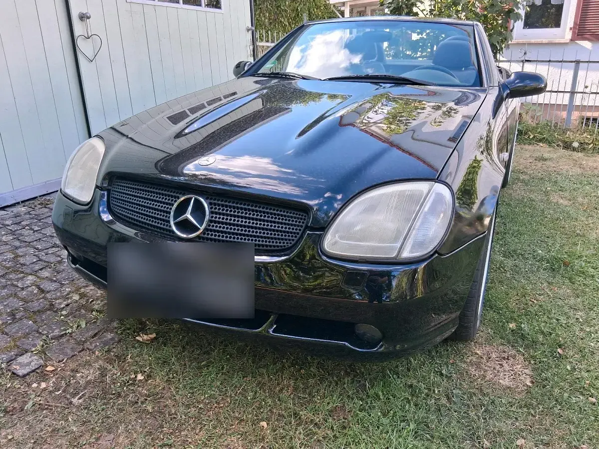 Gebraucht Mercedes SLK230 AMG 193 PS (141 kW) 1997 Schwarz Cabrio