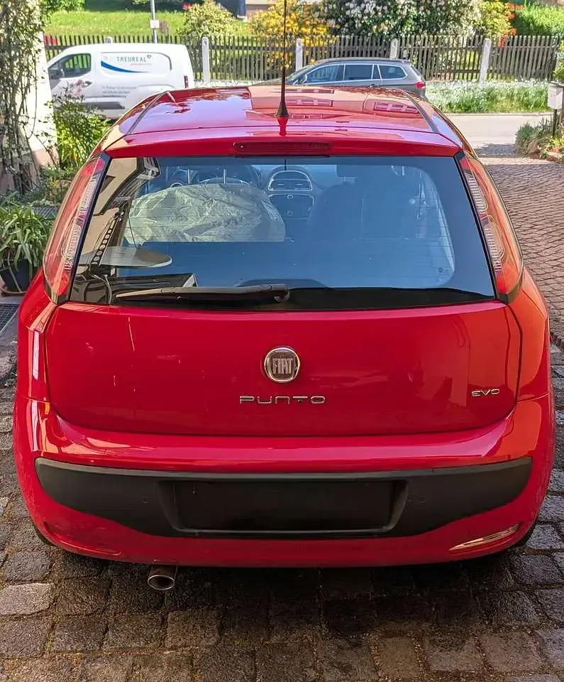 Gebraucht Fiat Punto Evo Racing 105 PS (77 kW) 2011 Rot Kleinwagen