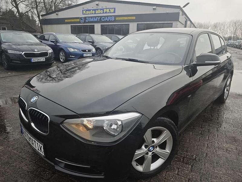 Schwarz Gebraucht 2012 BMW 116 Urban Line Kleinwagen | 7.999 € (Superpreis) - Bild 1/4