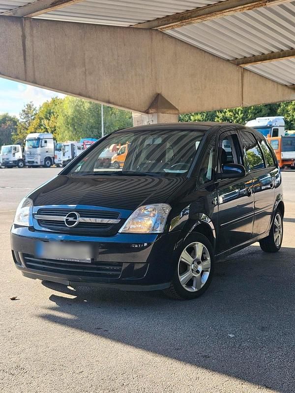 Schwarz Gebraucht 2005 Opel Meriva Van / Kleinbus | 650 € (Superpreis) - Bild 1/4