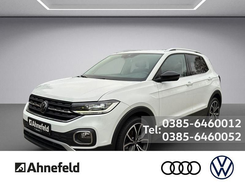 Pure white Gebraucht 2021 VW T-Cross Style SUV | 20.777 € (Fairer Preis) - Bild 1/4