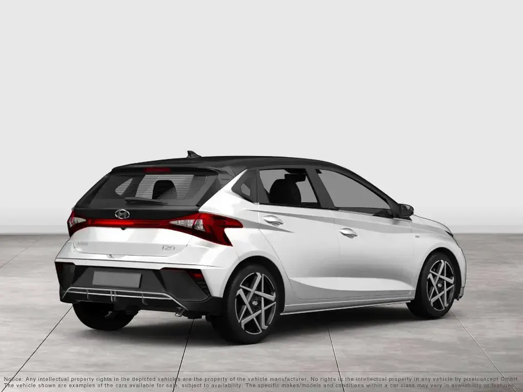 Neu Hyundai i20 Blackline 90 PS (66 kW) 2026 Weiß Kleinwagen