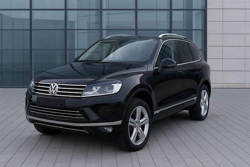 Schwarz Gebraucht 2015 VW Touareg Exclusive SUV | 19.990 € (Guter Preis) - Bild 1/2