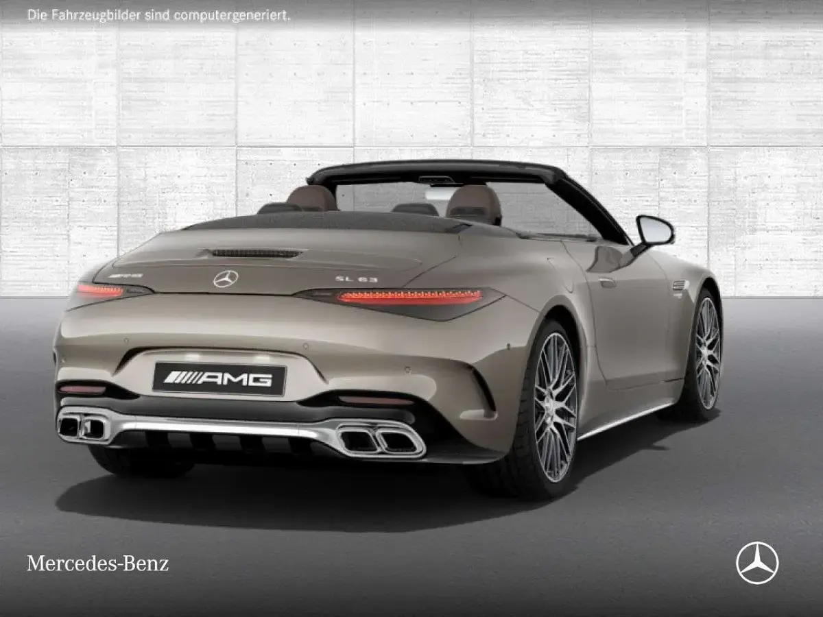 Gebraucht Mercedes SL63 AMG AMG 585 PS (430 kW) 2026 Beige Cabrio