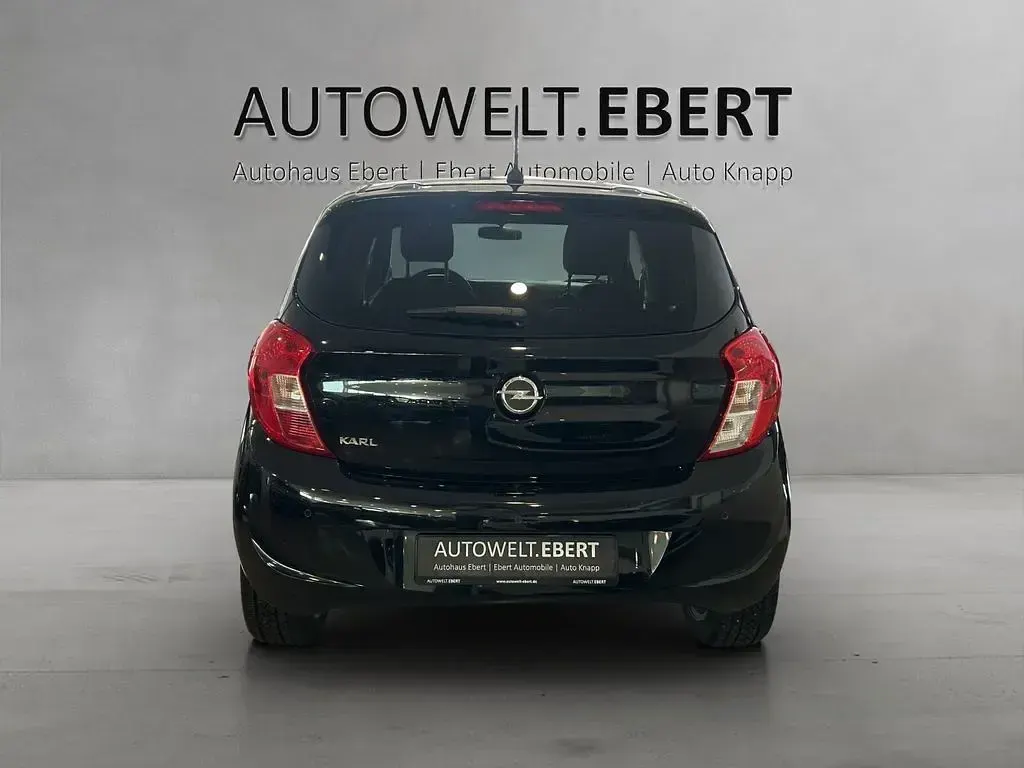 Gebraucht Opel Karl Active 75 PS (55 kW) 2017 Schwarz Kleinwagen