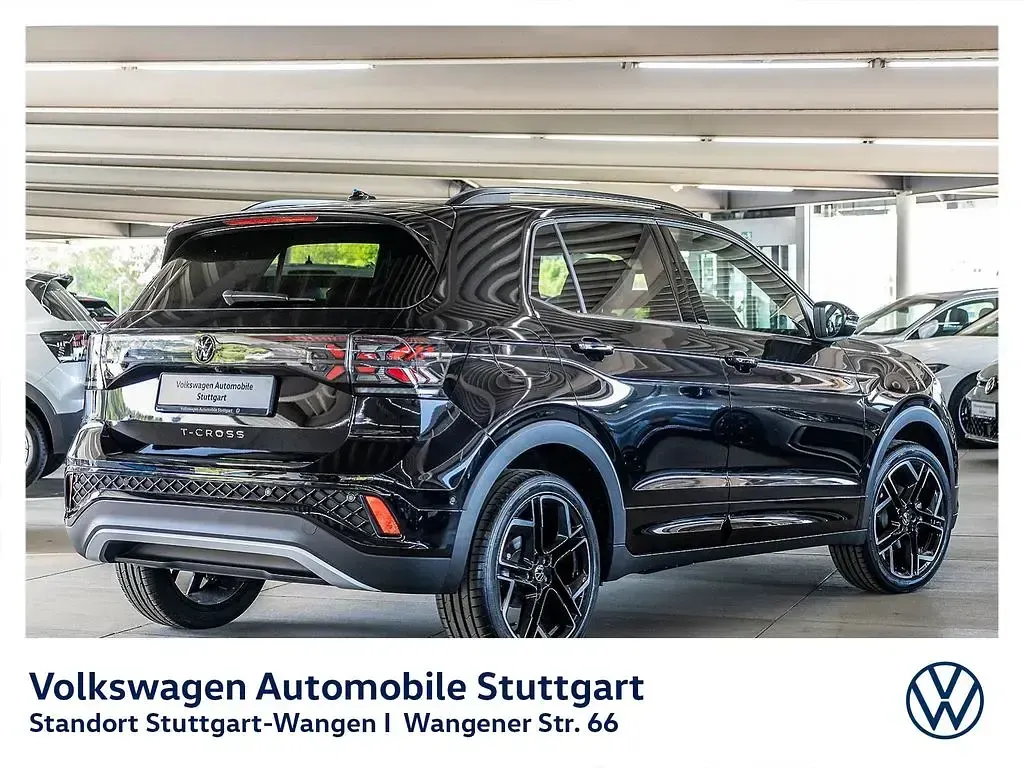 Gebraucht VW T-Cross R-line 150 PS (110 kW) 2026 Schwarz SUV