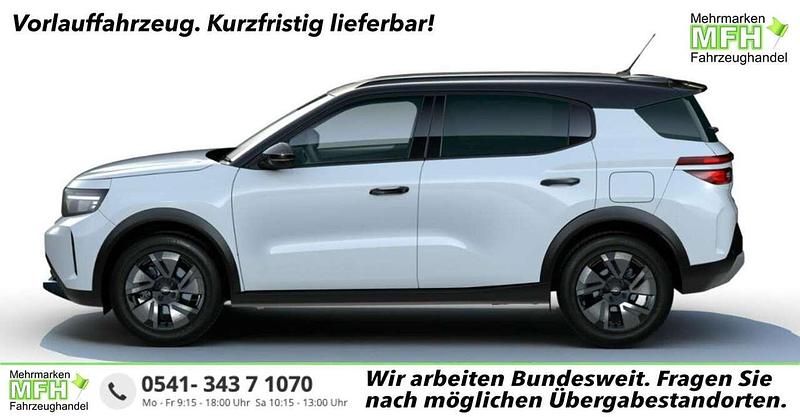 Neu Opel Frontera S 145 PS (106 kW) 2025 Arktis weiß / dach schw... SUV