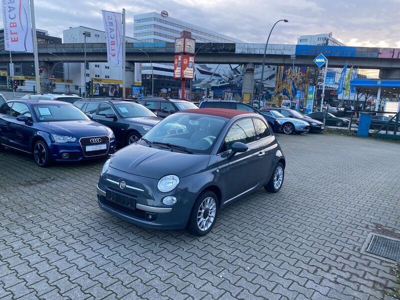 Grau Gebraucht 2012 Fiat 500 Lounge Cabrio | 5.999 € (Guter Preis) - Bild 1/4
