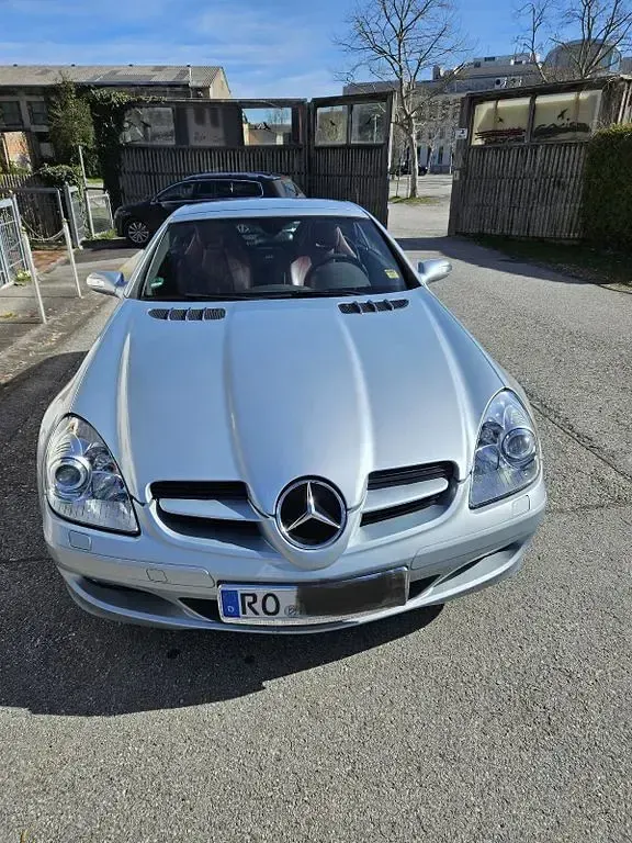 Gebraucht Mercedes SLK200 163 PS (119 kW) 2005 Silber Cabrio
