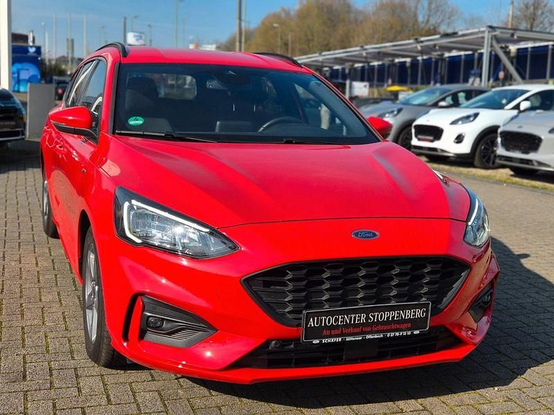 Gebraucht Ford Focus ST-Line 125 PS (91 kW) 2020 Rot Kombi