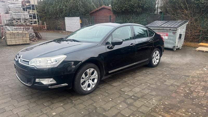 Schwarz Gebraucht 2008 Citroën C5 Limousine | 2.100 € (Superpreis) - Bild 1/4