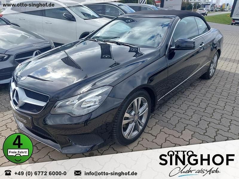 Gebraucht Mercedes E200 184 PS (135 kW) 2014 Obsidianschwarz (metallic) Cabrio