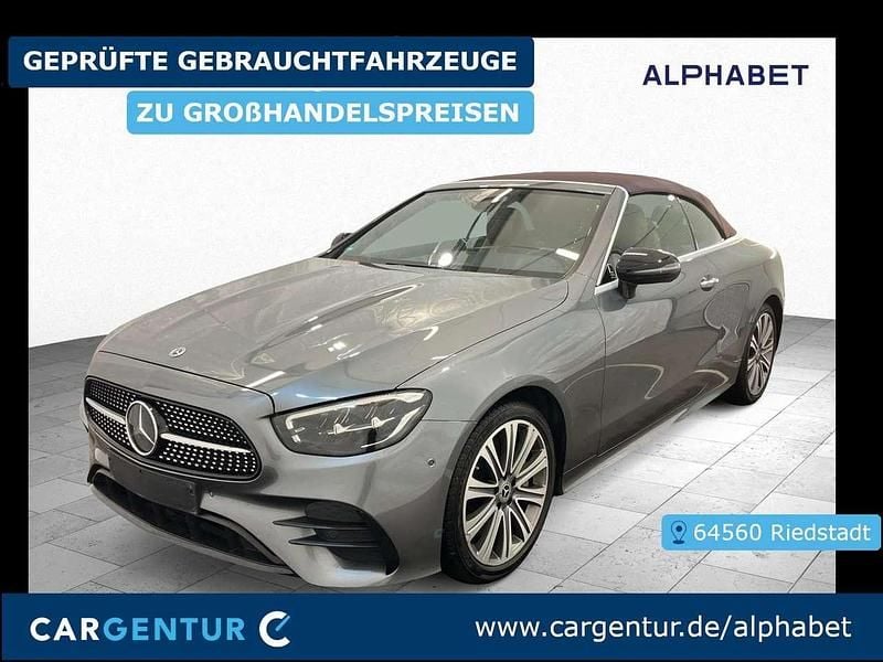 Selenitgrau Gebraucht 2022 Mercedes E450 AMG line Cabrio | 49.495 € (Fairer Preis) - Bild 1/2
