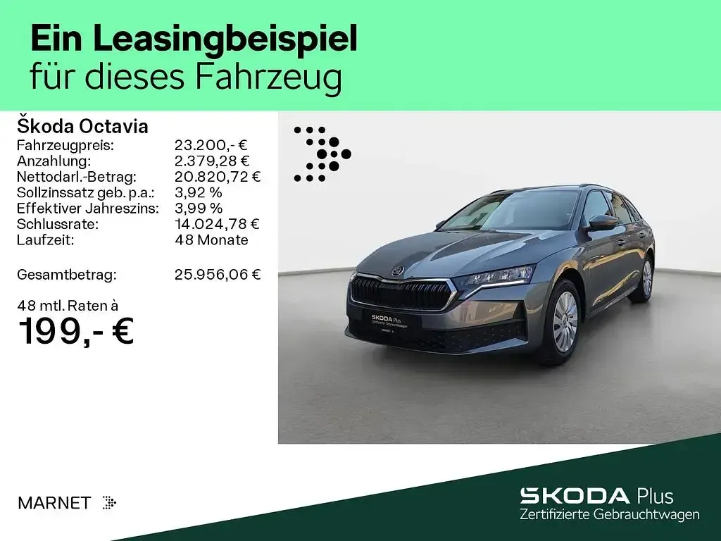 Gebraucht Skoda Octavia Essence 116 PS (85 kW) 2025 Graphitegrau metallic Kombi