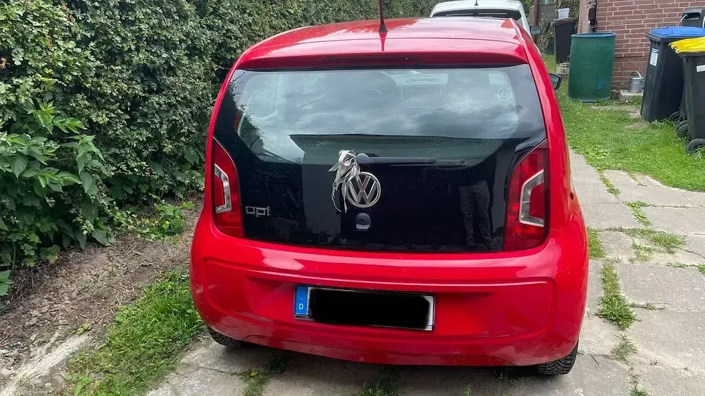 Gebraucht VW up! move up! 75 PS (55 kW) 2012 Rot Kleinwagen